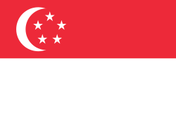 Selected country flag